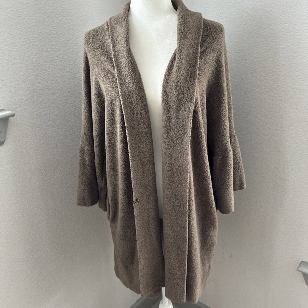 Bryn Walker Open Front Cardigan Sweater Jacket Cotton Blend XL Lagenlook Cottage